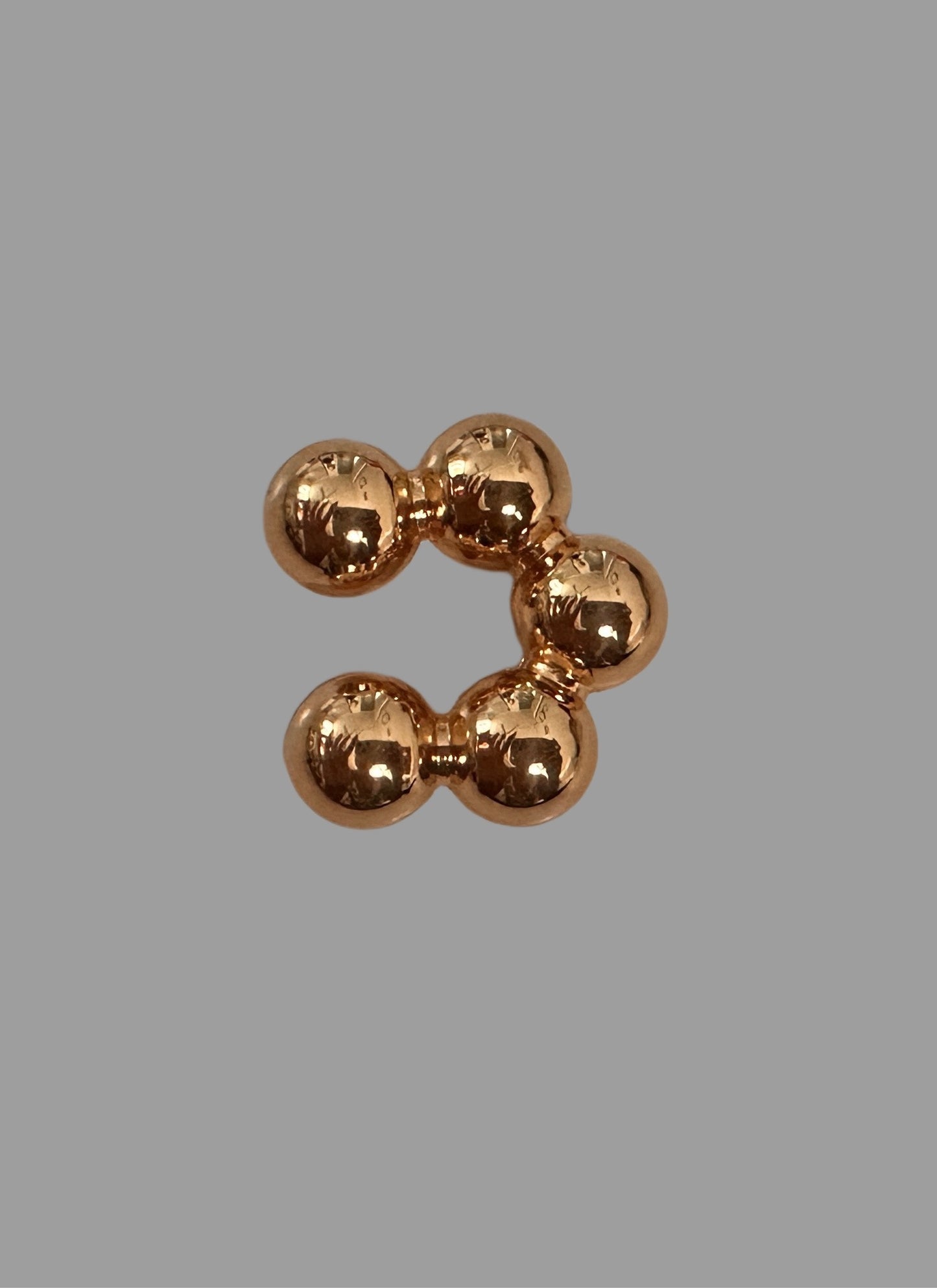 Ball Bead Metal Ear Cuff