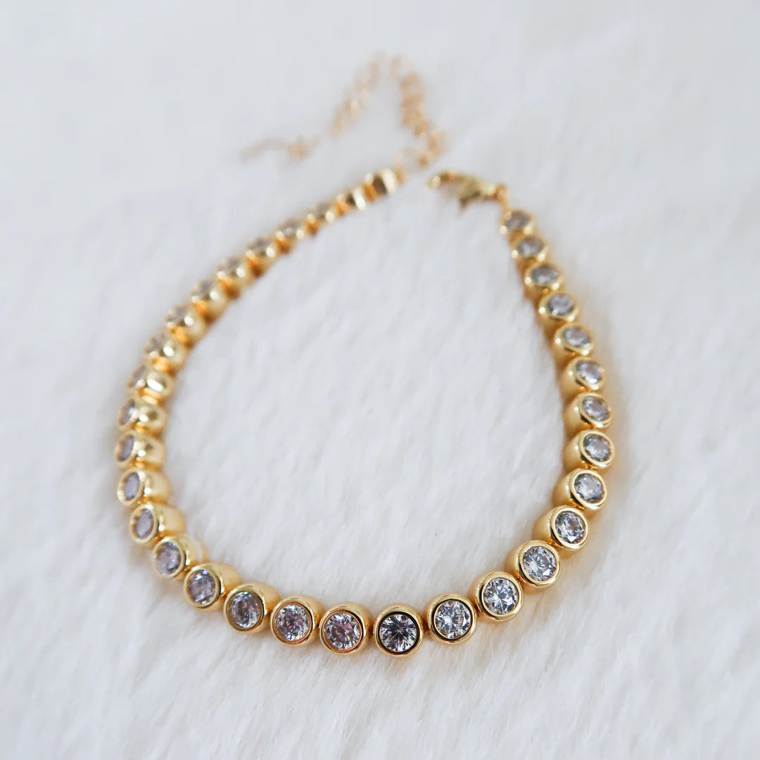 Bezel Tennis Brazalet
