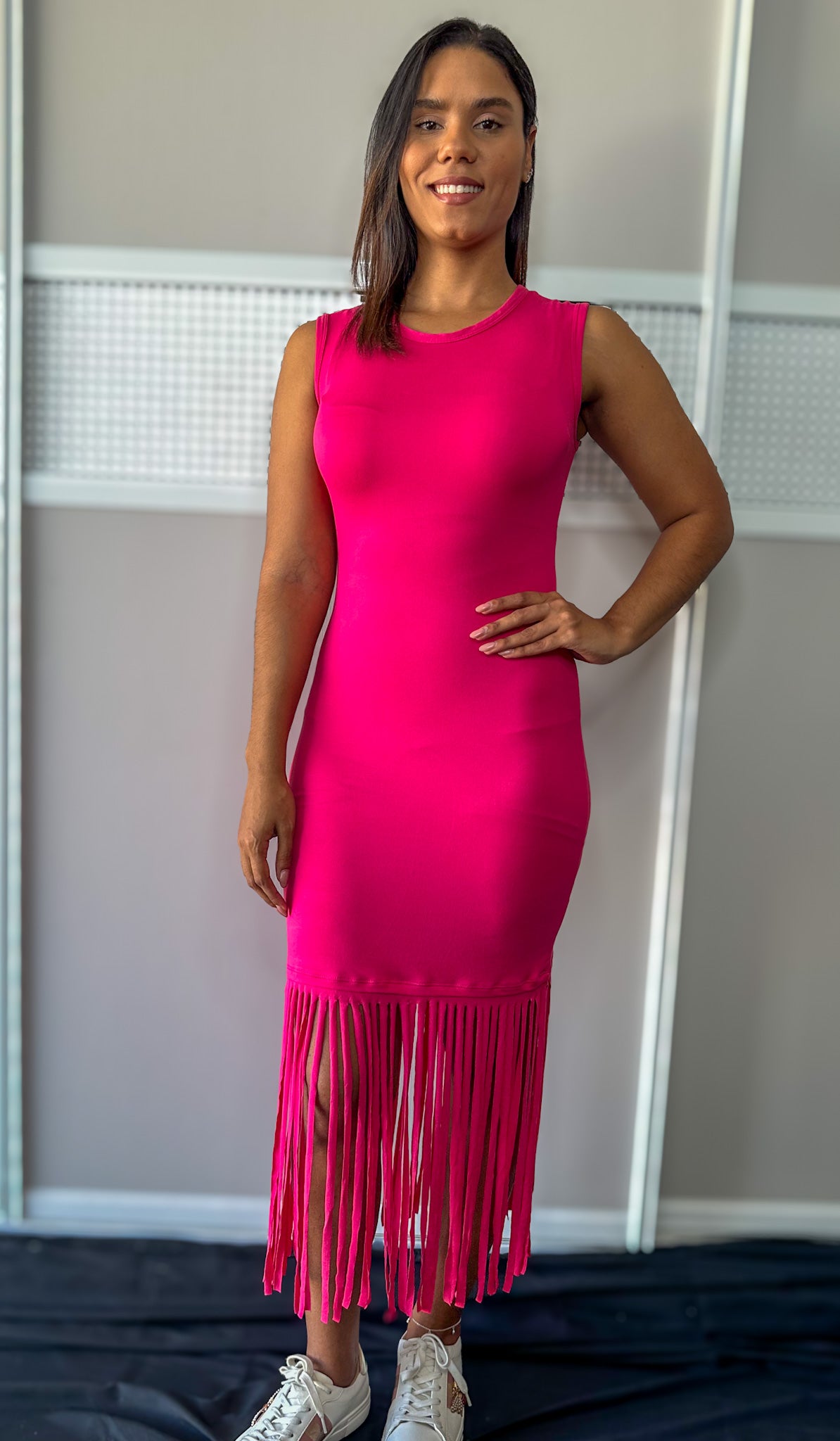 Pink Fringed Dress – Drea's Boutique Pink Fringed Dress – Drea's Boutique
